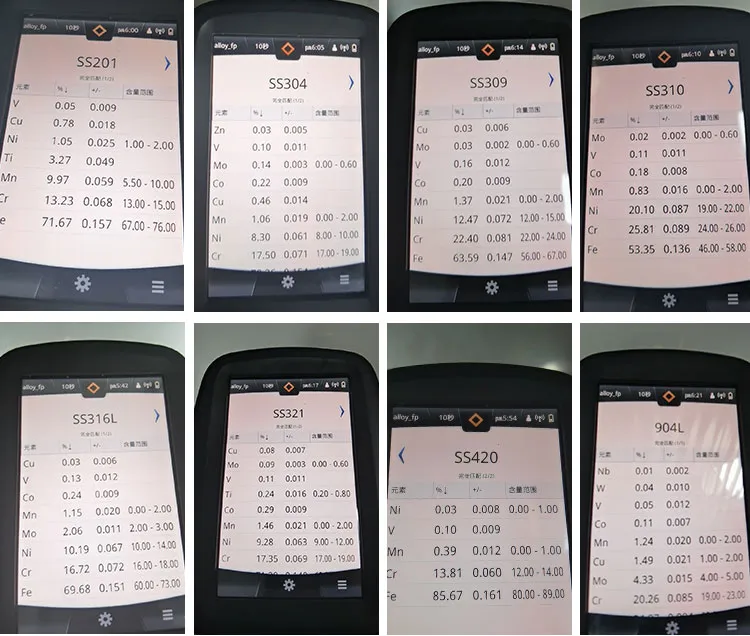 ASTM A249 A269 A213 A312 304 304L 316 316L 321 310 317 317 317L 347H シームレスで溶接されたステンレス鋼管 3