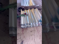 プリペイント カラーコーティング GIシート 4x8 屋根 波紋金属 18 20 22 メートル